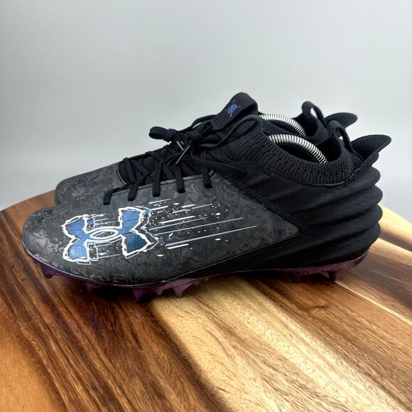 Under Armour Blur Smoke Suede 2.0 Size 13 MC Mens Football Cleats 3027978-001